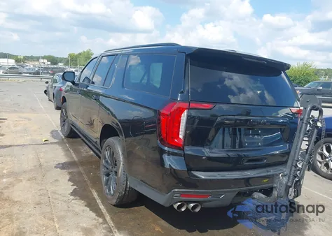 2021 GMC Yukon Xl 4Wd Denali из США, поврежденный, VIN 1GKS2JKL7MR190336